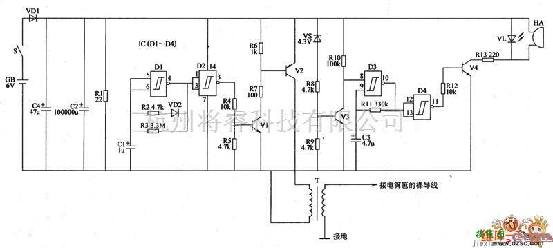 养殖中的电围栏控制电路四  第1张