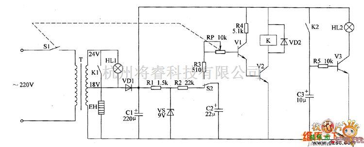 综合中的塑料袋封口机电路图三  第1张