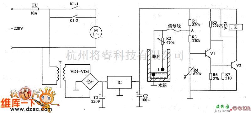 供水中的农用自动供水器电路图（七）  第1张