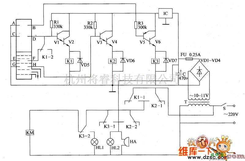 供水中的农用自动供水器电路图（十五）  第1张