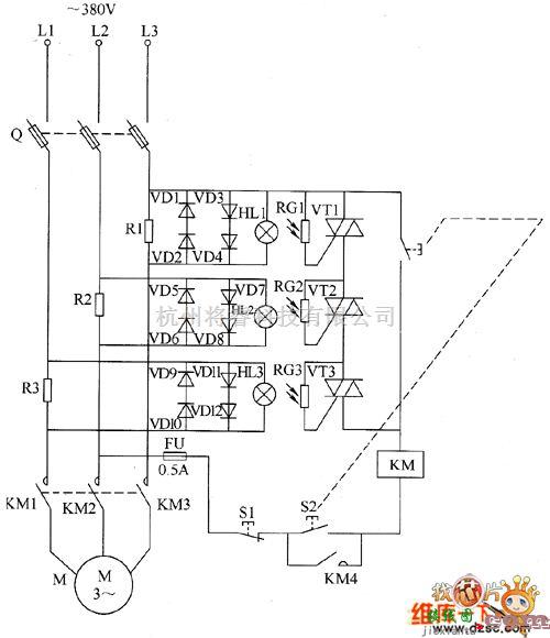 电机控制专区中的电动机保护器电路图十五  第1张