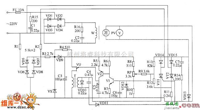 电机控制专区中的电动机电子调速控制器电路图一  第1张