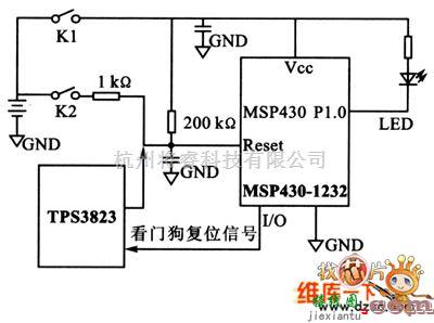 单片机制作中的看门狗专用芯片TPS3823由独立的分频振荡电路图  第1张