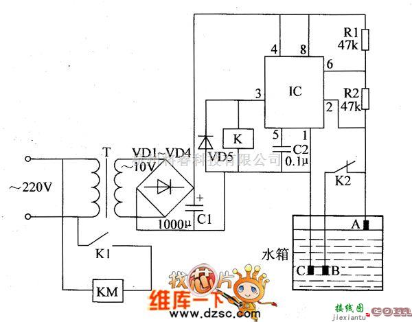 供水中的农用自动供水器电路图（十二）  第1张