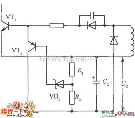 开关稳压电源中的振铃开关电源改变输出电压电路图  第1张