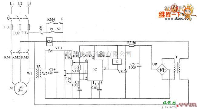 电机控制专区中的电动机保护器电路图三  第1张