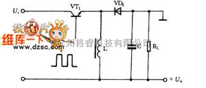 开关稳压电源中的反转式开头电源电路图  第1张