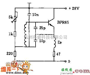 振荡电路中的小型的电子耦合振荡器电路图  第1张