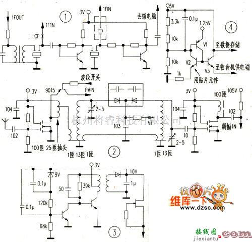 电子管功放中的电子管胆味校声电路图  第1张