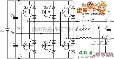 逆变电源中的三电平逆变器电路图  第1张