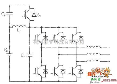 电流环放大电路中的有源嵌位谐振直流环节逆变器功率电图  第1张