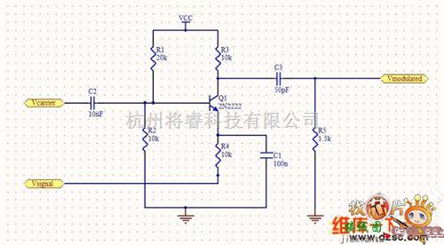 综合电路中的Modulator调制电路图  第1张