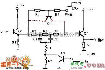 振荡电路中的降噪滤波器电路图  第1张