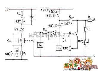 电源电路中的起停控制电路图  第1张