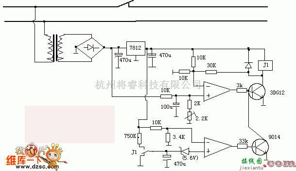 保护电路中的一种自恢复过压保护电路图  第1张