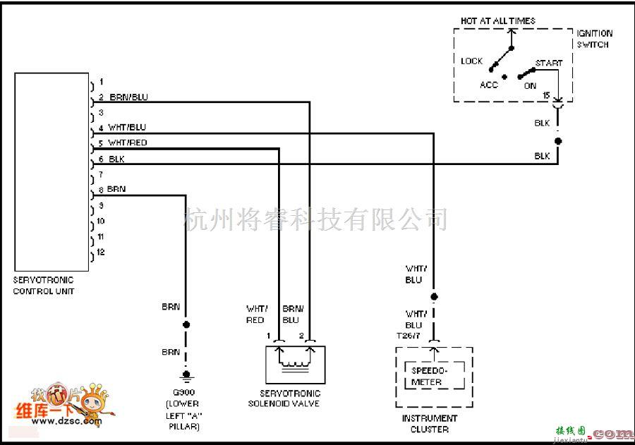 奥迪中的奥迪电子动力转向电路图  第1张