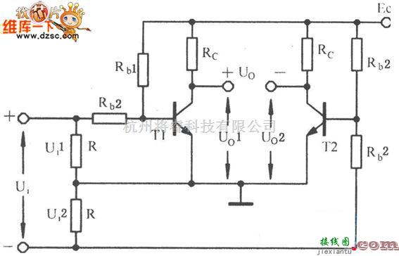 模拟电路中的基于差动放大器的基本电路图  第1张