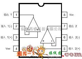 灯光控制中的用LM358设计的人体感应灯电路图  第1张