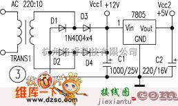 灯光控制中的新型彩灯花样控制专用集成电路CCDD-1B电路图  第2张