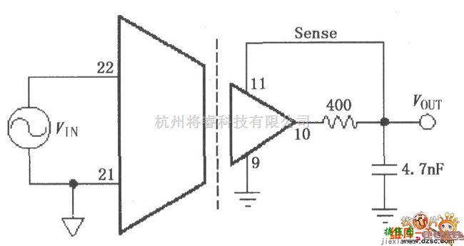 耦合隔离放大电路中的减小纹波电路图  第1张