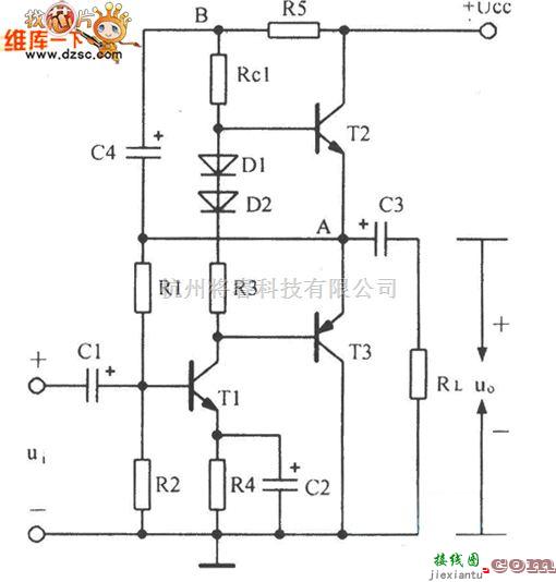 模拟电路中的超级经典的互补对称电路图  第1张