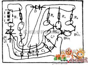 电源电路中的光电自动节水开关的安装电路图  第2张