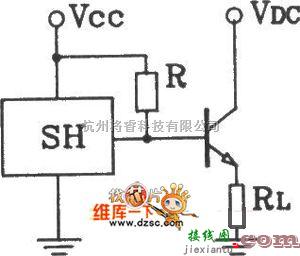 数字电路中的霍尔开与射极输出接口电路图  第1张