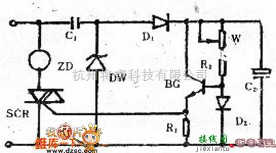 电源电路中的光控路灯电路图  第1张