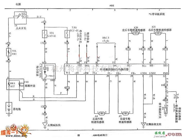 电机控制专区中的ABS电路图二  第1张