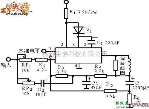 单片机制作中的TDA8172组成的场输出电路图  第2张