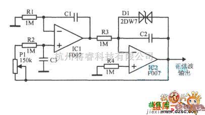 高频振荡器中的正交振荡器电路图  第1张