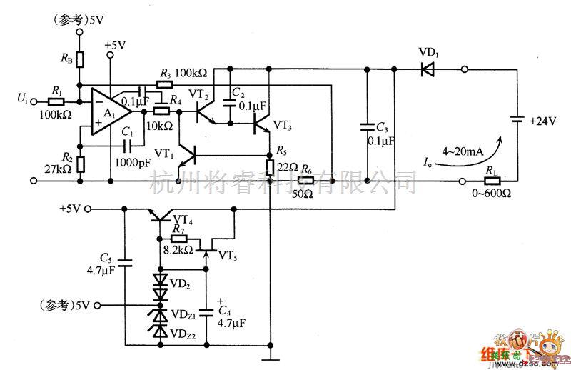 基准源中的电压/电流转换电路图  第1张