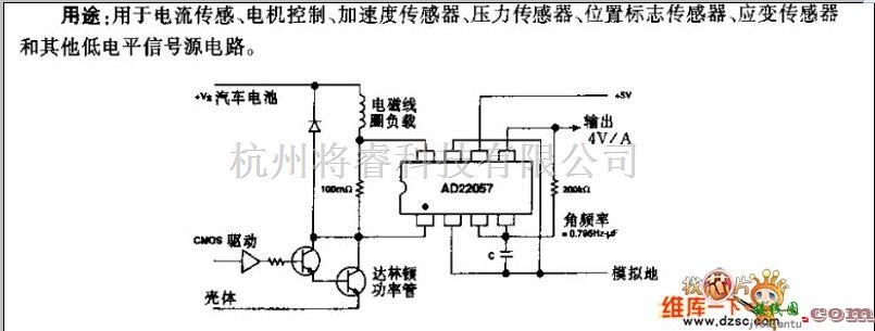 接口电路中的基于电流传感器接口电路图  第1张