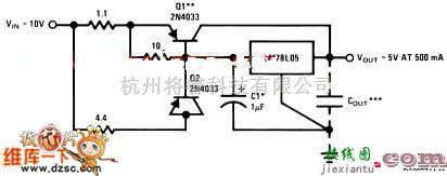 单片机制作中的78l05应用电路图一  第1张