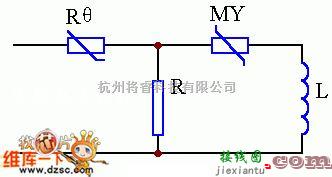 保护电路中的彩电消磁电路的过压保护电路图  第1张