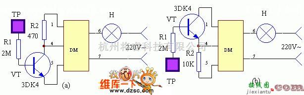 综合电路中的触控电路图  第1张