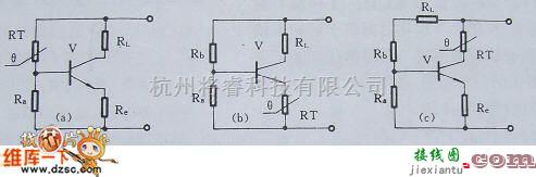 晶闸管控制中的晶体管三种接法的基本补偿电路图  第1张