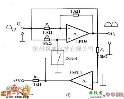 多种频率信号中的绝对值电路图  第6张