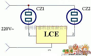 自动控制中的冷却风扇的同步控制插座电路图  第1张