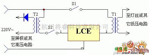 开关电路中的高、低压顺序控制开关电路图  第1张