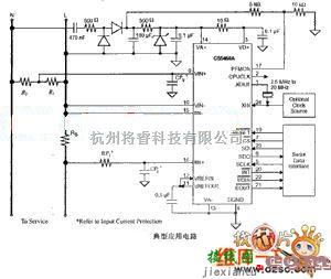 单片机制作中的cs5460a应用电路图(含源程序)  第1张