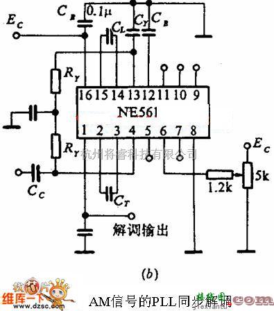 单片机制作中的ne561应用电路图  第1张