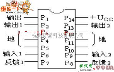 单片机制作中的LM378 btl电路(LM378引脚图)应用电路图  第1张