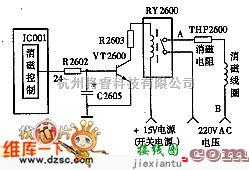 高频振荡器中的新型消磁的原理电路图  第1张