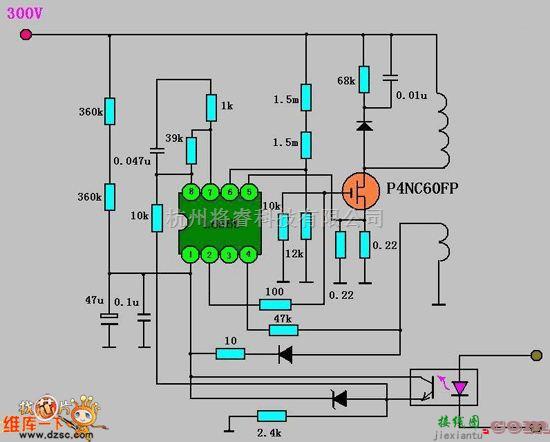 电源电路中的DVD-8829开关电源电路图  第1张