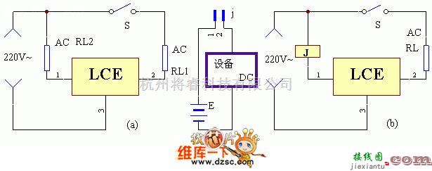 综合电路中的负载控制模块典型应用电路图  第1张