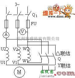 防害中的鼠笼电动机直接起动电路图  第1张