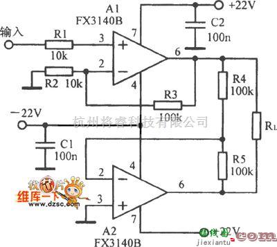 电流环放大电路中的负载放大器电路图  第1张