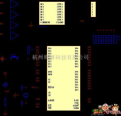 电机控制专区中的步进电机硬件原理图  第1张