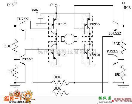 电机控制专区中的直流马达控制电路图  第1张